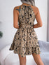 Vestido Casual com Estampa de Leopardo - O Retalho