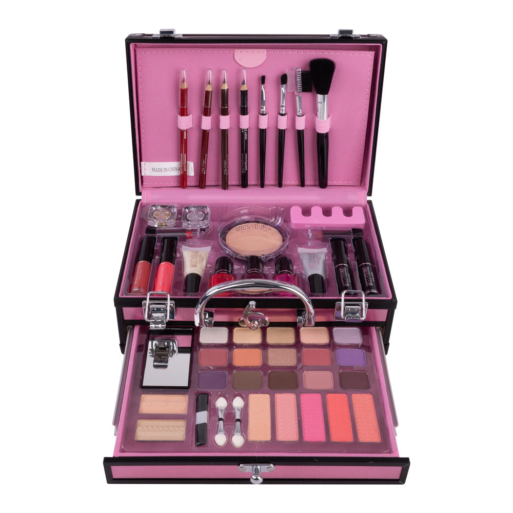 Girls Facial Cosmetics Sets Makeup Sets Nail Art Tools - O Retalho
