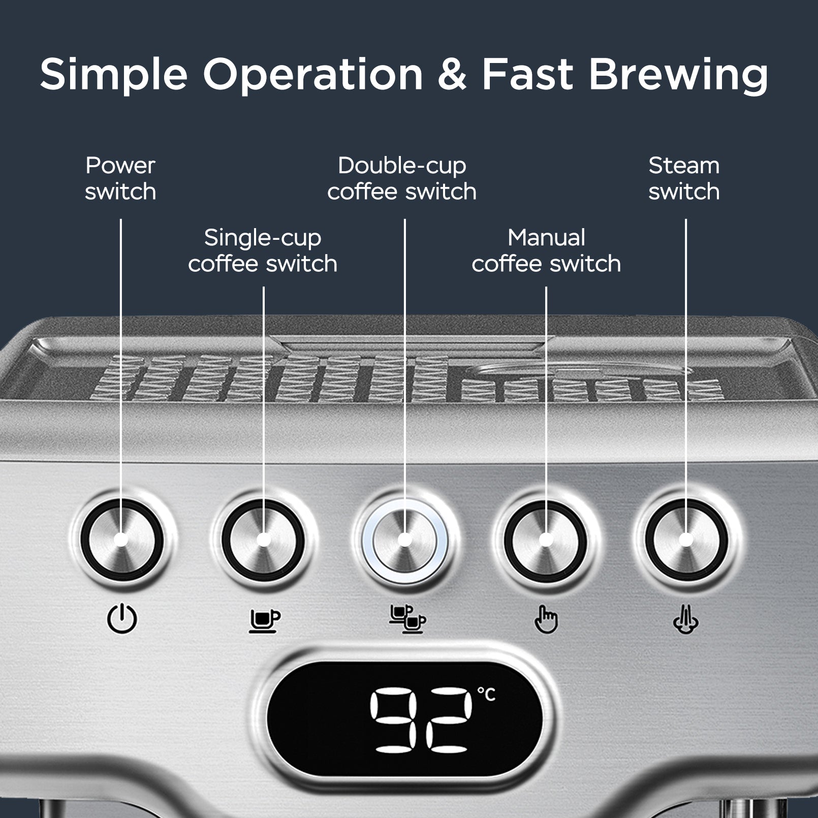 Máquina de Café Expresso doméstica