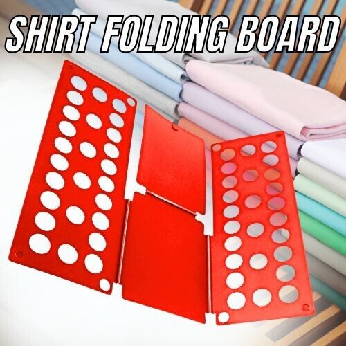 Clothes Folder Kids Folding Board Laundry Organizer T-Shirt Fast Fold Children - O Retalho