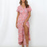 Vestido estampado de verão para mulheres - O Retalho