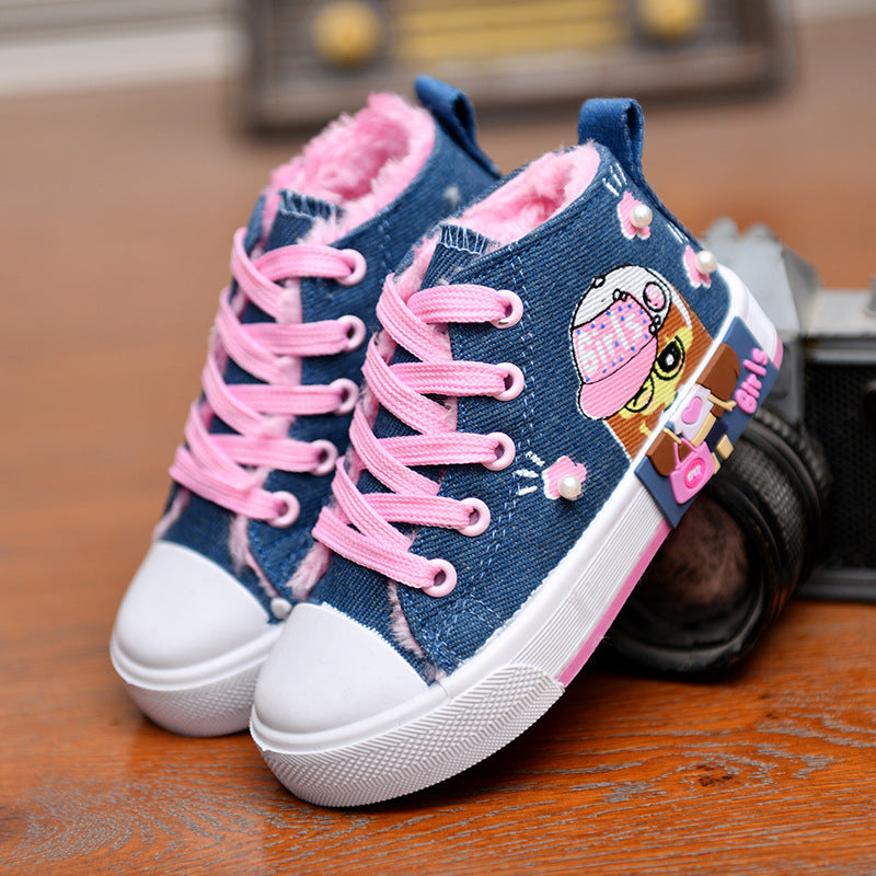 Tênis infantil casual de Estilo Cartoon - O Retalho