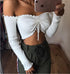 Blusa Feminina de Mangas Longas - O Retalho