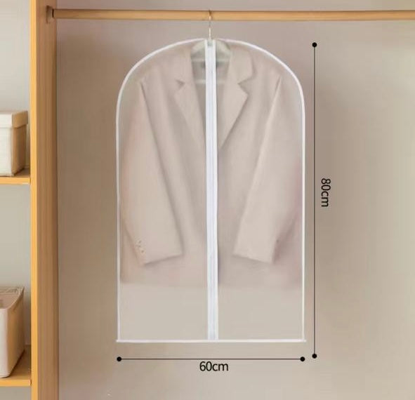 Bolsa Transparente Protetora à Prova d'Água e Poeira para Roupas
