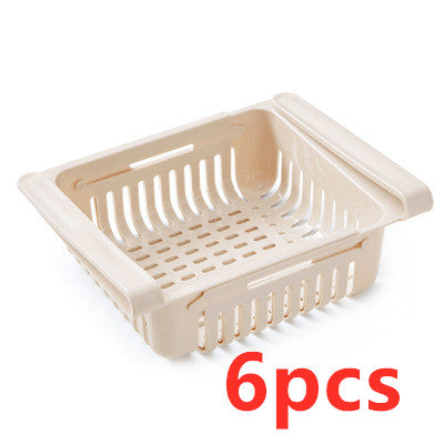 Organizador de Geladeira com Design Ajustável - Mantenha Sua Cozinha Organizada - O Retalho