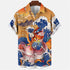 🌑Camisa Havaiana Animal Retro Mito 3D - O Retalho