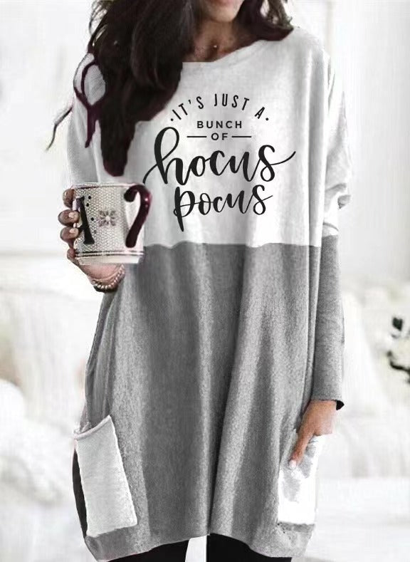 Ladies New Long Sleeve Dress - O Retalho