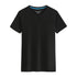 Cotton Blank With No Printed Patterns Round Neck Short T-shirt - O Retalho