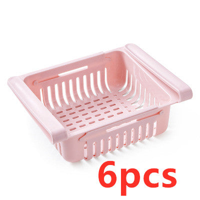 Organizador de Geladeira com Design Ajustável - Mantenha Sua Cozinha Organizada - O Retalho