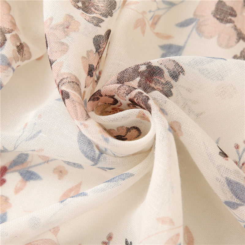 Soft Voile Travel Sun Protection Shawl Scarf - O Retalho
