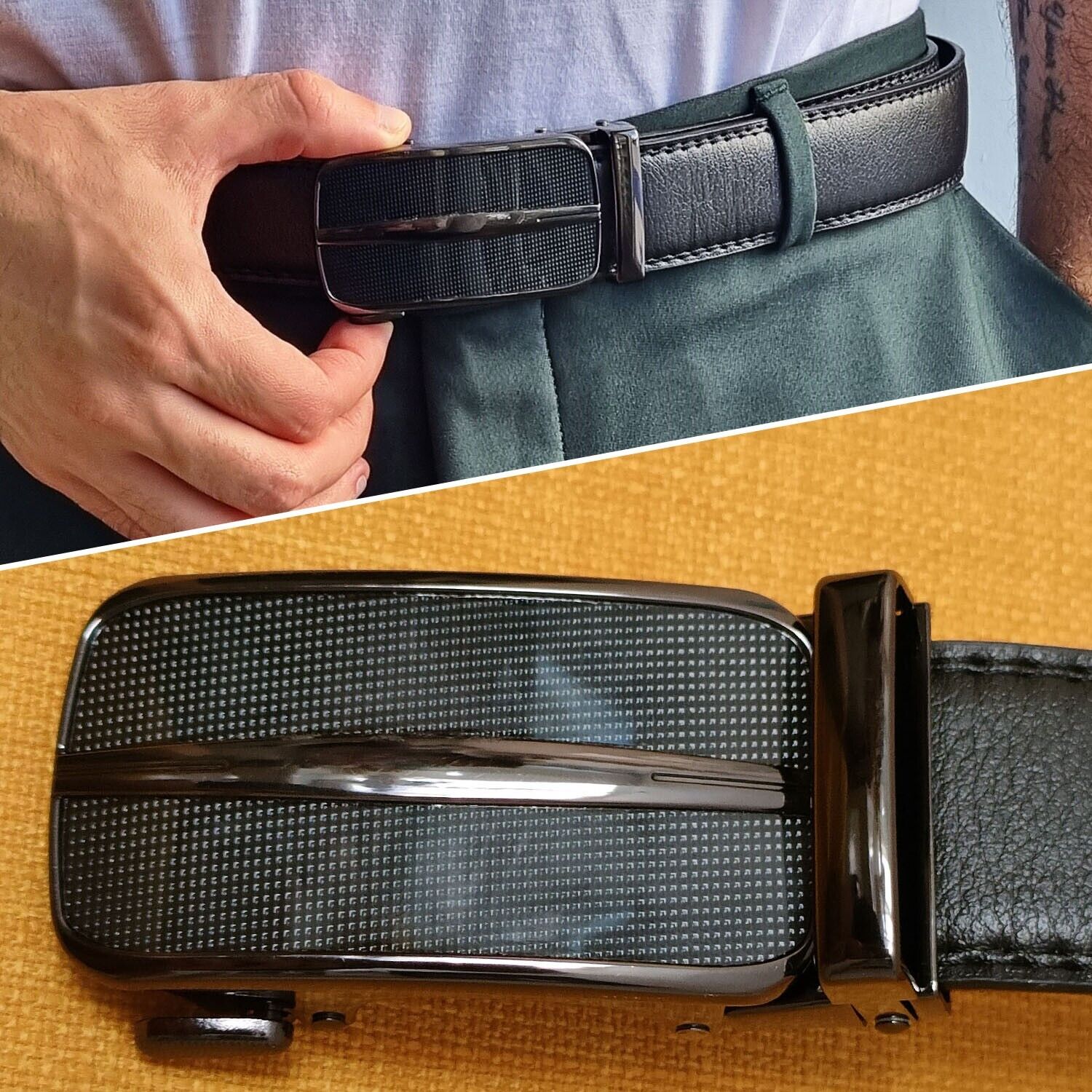 Cinto Simples masculino elegante - O Retalho