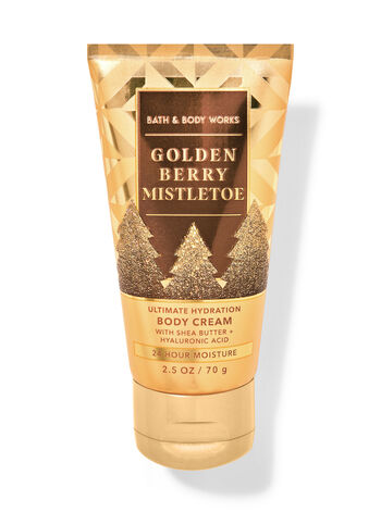 Golden Berry Mistletoe Creme Corporal em Tamanho de Viagem - O Retalho
