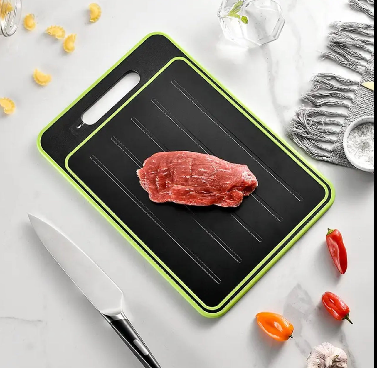 Travessa Rápida para Descongelamento de Carnes - O Retalho