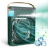 Ventilador USB Elétrico Mini Verde de 5V DC