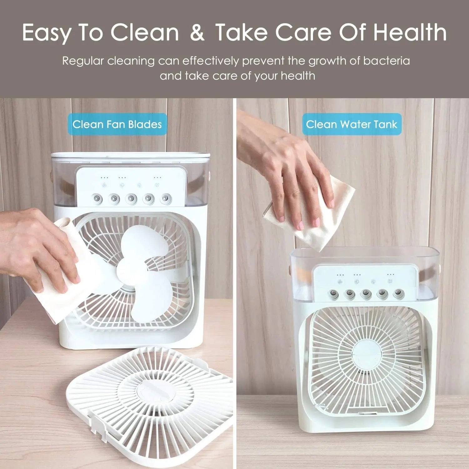 Ventilador USB Elétrico Mini Verde de 5V DC