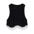 Top cropped de verão feminino casual e elegante de alta qualidade