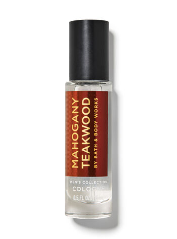 Mahogany Teakwood Mini Colónia para Homens - O Retalho