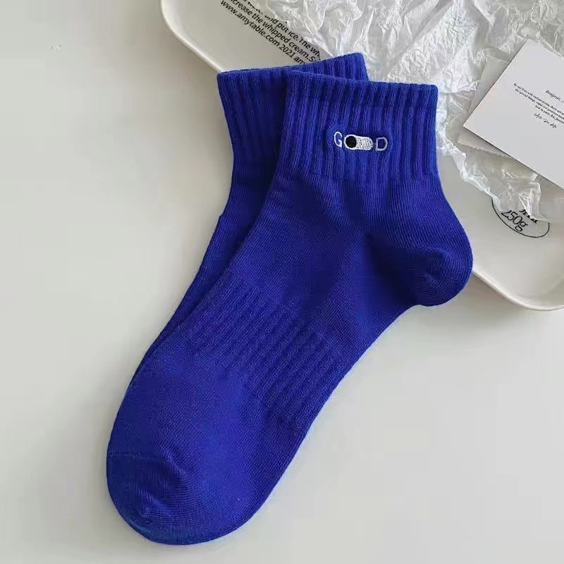 Meias Esportivas Absorventes de Suor e Desodorizantes em Algodão Puro para Homens - O Retalho