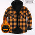 Warm Plaid Shirt Winter Fleece-lined Thickened Warm Shirt - O Retalho