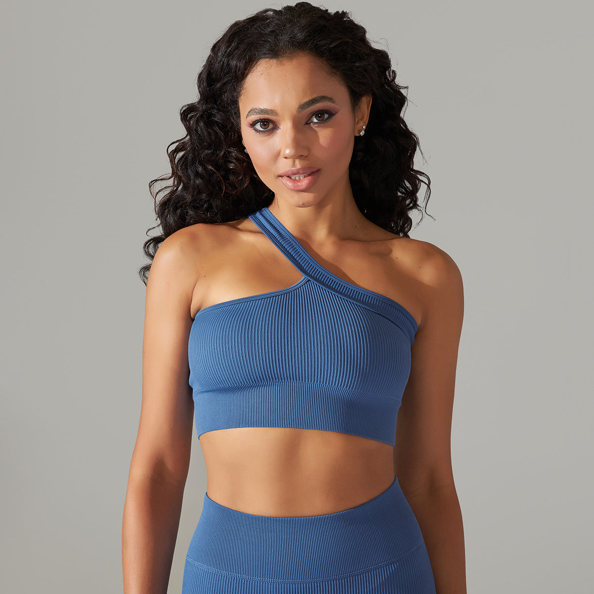 Conjunto de Roupas de Yoga Sem Costuras com Cintura Alta para Mulheres - Estilo e Conforto em Harmonia - O Retalho