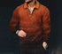 European And American Men's Printing Lapel Long Sleeve - O Retalho