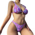 Women's Printed Split Casual All-match Bikini Suit