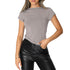 Camiseta de Pulôver Slim Casual - O Retalho