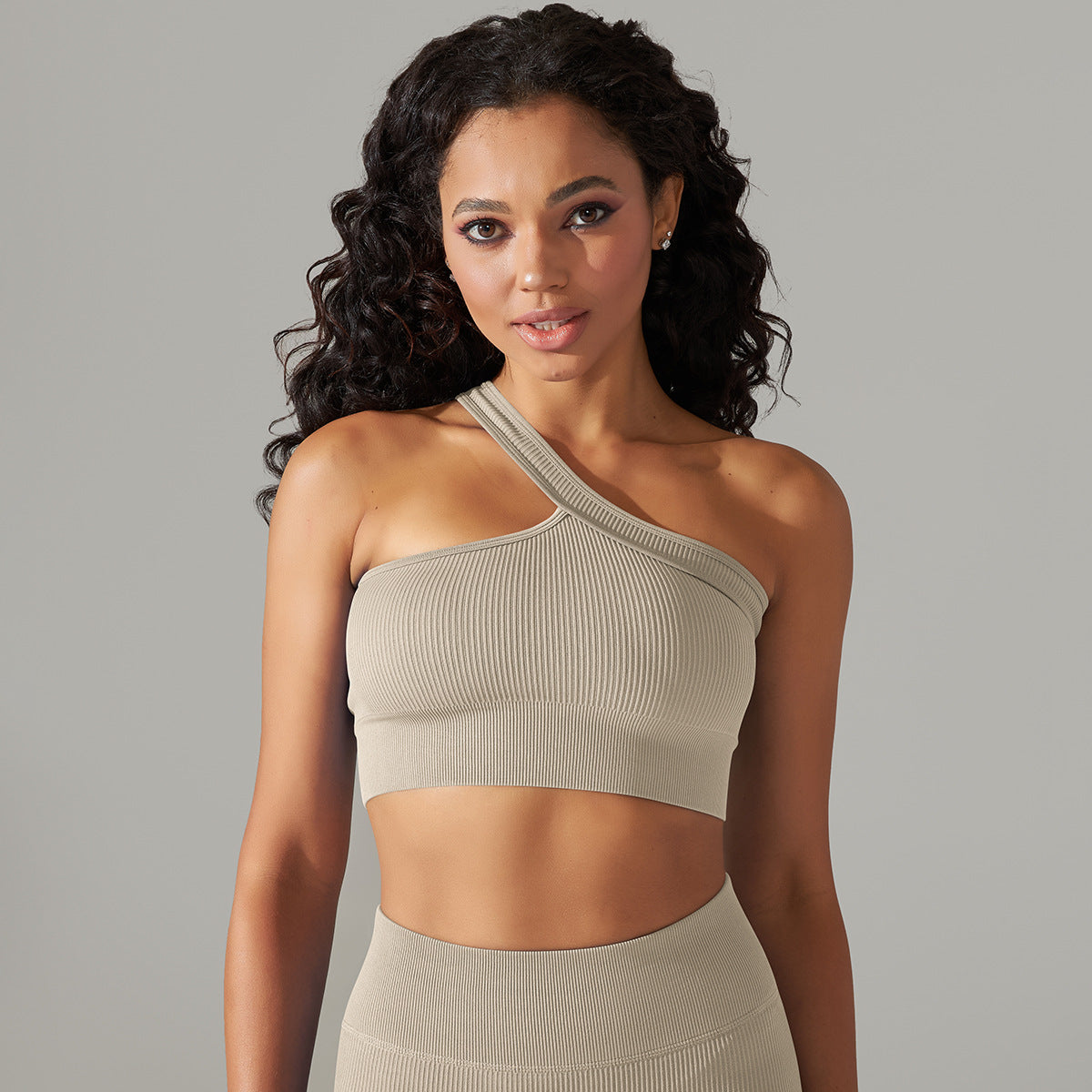 Conjunto de Roupas de Yoga Sem Costuras com Cintura Alta para Mulheres - Estilo e Conforto em Harmonia - O Retalho