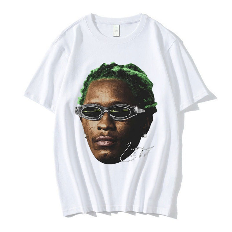 Camiseta de algodão manga curta masculino - O Retalho