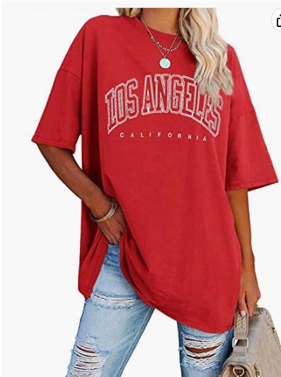 Camiseta Casual Solta de Meia Manga Oversize - O Retalho