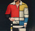 European And American Men's Printing Lapel Long Sleeve - O Retalho