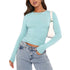 Camiseta de Pulôver Slim Casual - O Retalho