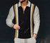European And American Men's Printing Lapel Long Sleeve - O Retalho