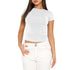 Camiseta de Pulôver Slim Casual - O Retalho