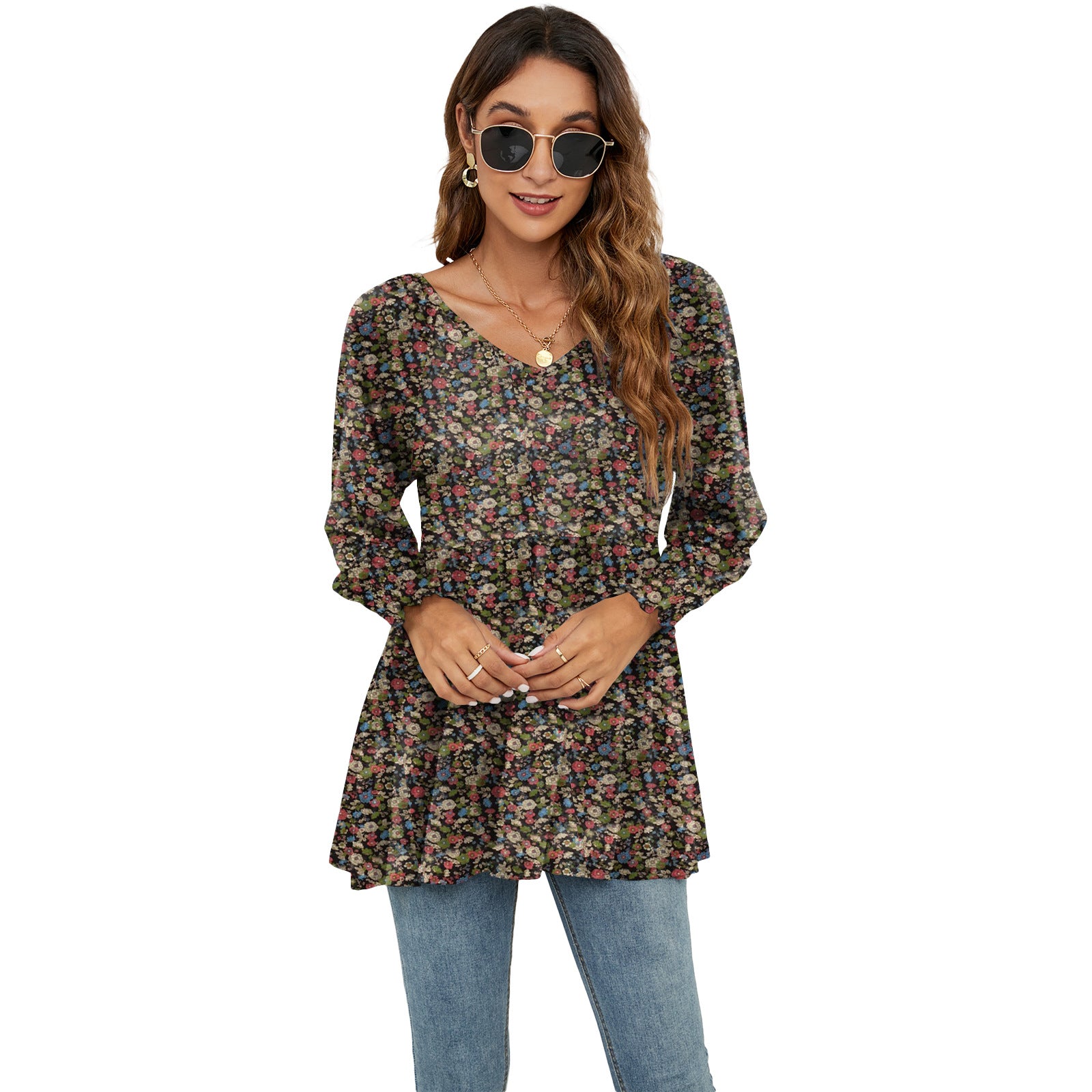 Blusa casual com estampa - O Retalho