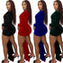 Vestido com racha na perna para mulheres - O Retalho