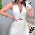 Fashion Casual Simple Sleeveless Vest Pants Suit