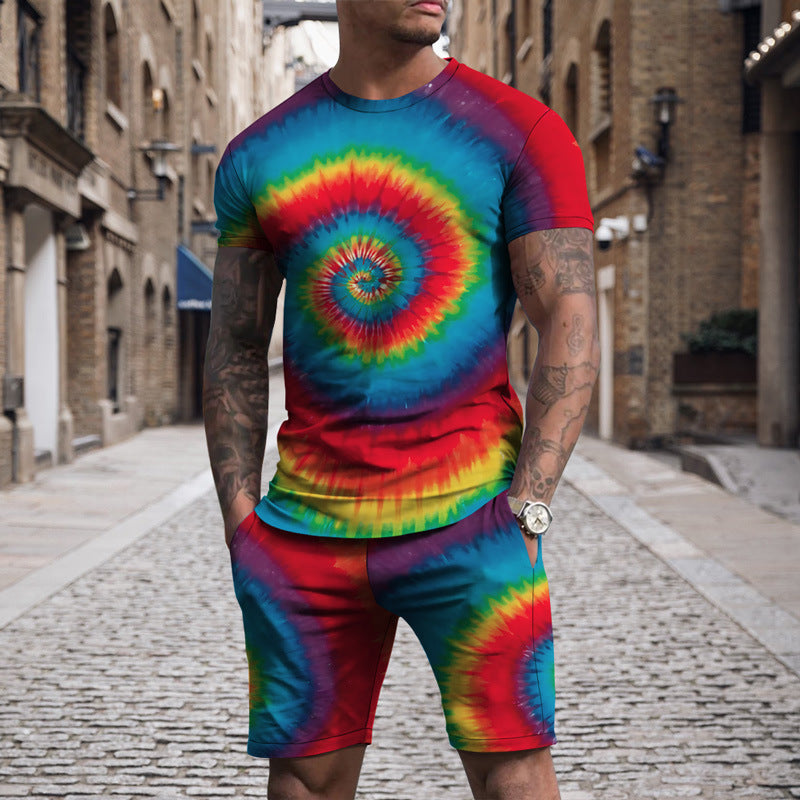 🔥conjunto masculino em cores 3D da moda - O Retalho