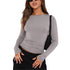 Camiseta de Pulôver Slim Casual - O Retalho