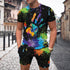 🔥conjunto masculino em cores 3D da moda - O Retalho