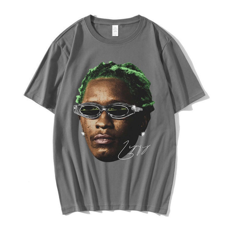 Camiseta de algodão manga curta masculino - O Retalho
