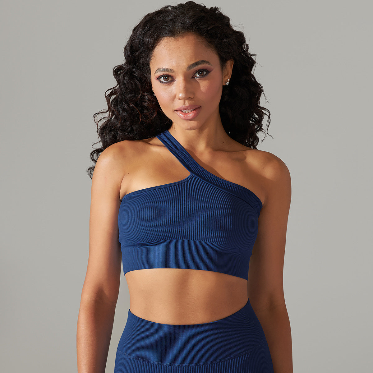 Conjunto de Roupas de Yoga Sem Costuras com Cintura Alta para Mulheres - Estilo e Conforto em Harmonia - O Retalho