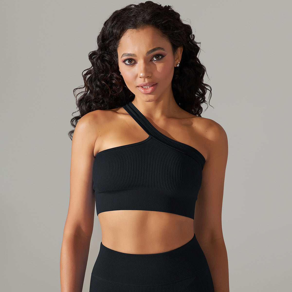 Conjunto de Roupas de Yoga Sem Costuras com Cintura Alta para Mulheres - Estilo e Conforto em Harmonia - O Retalho