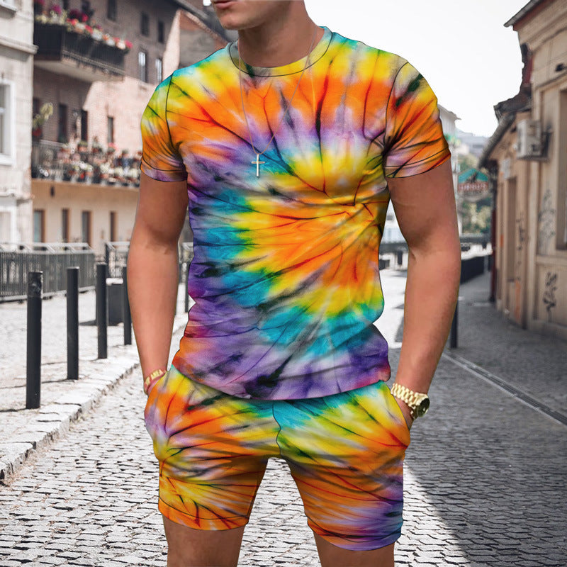 🔥conjunto masculino em cores 3D da moda - O Retalho