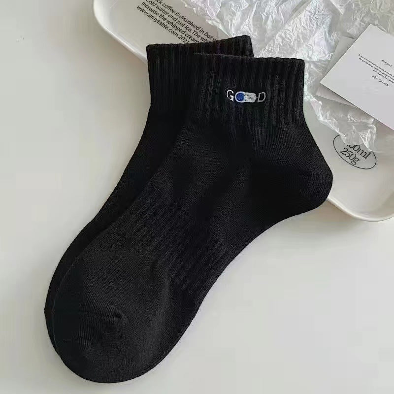 Meias Esportivas Absorventes de Suor e Desodorizantes em Algodão Puro para Homens - O Retalho