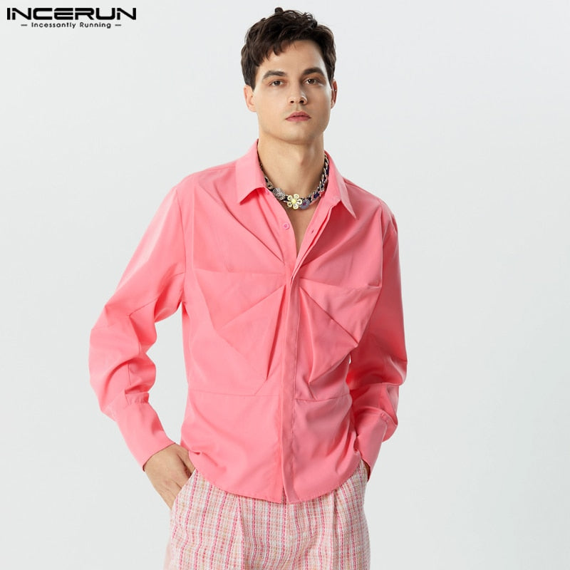 Camisas masculinas da Incerun - O Retalho