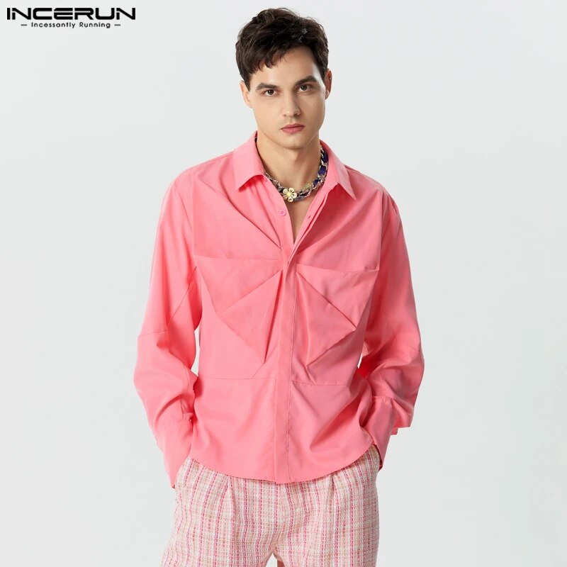 Camisas masculinas da Incerun - O Retalho