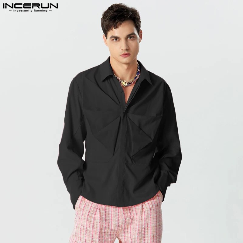Camisas masculinas da Incerun - O Retalho