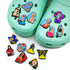 Removable Hole Shoe Cartoon Shoe Sticker - O Retalho