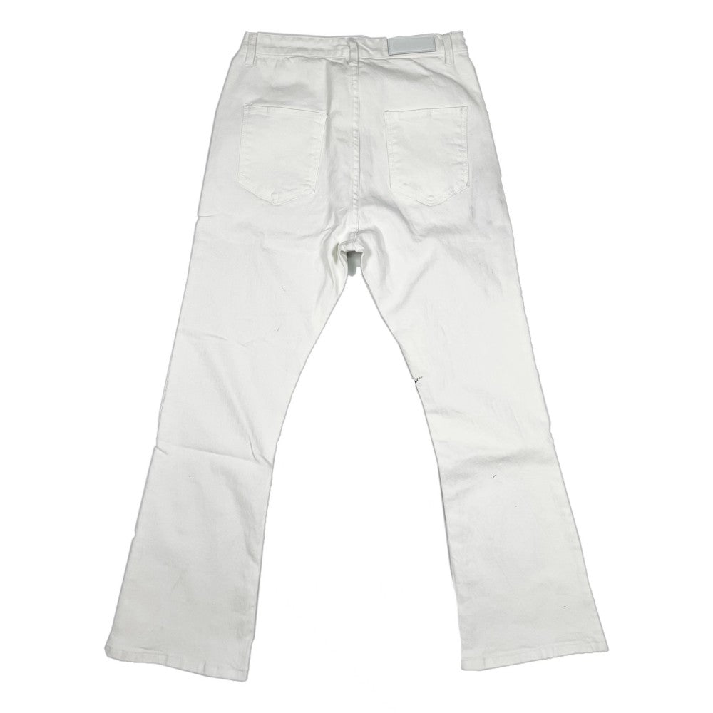 Calça Jeans elegante tom de branco - O Retalho